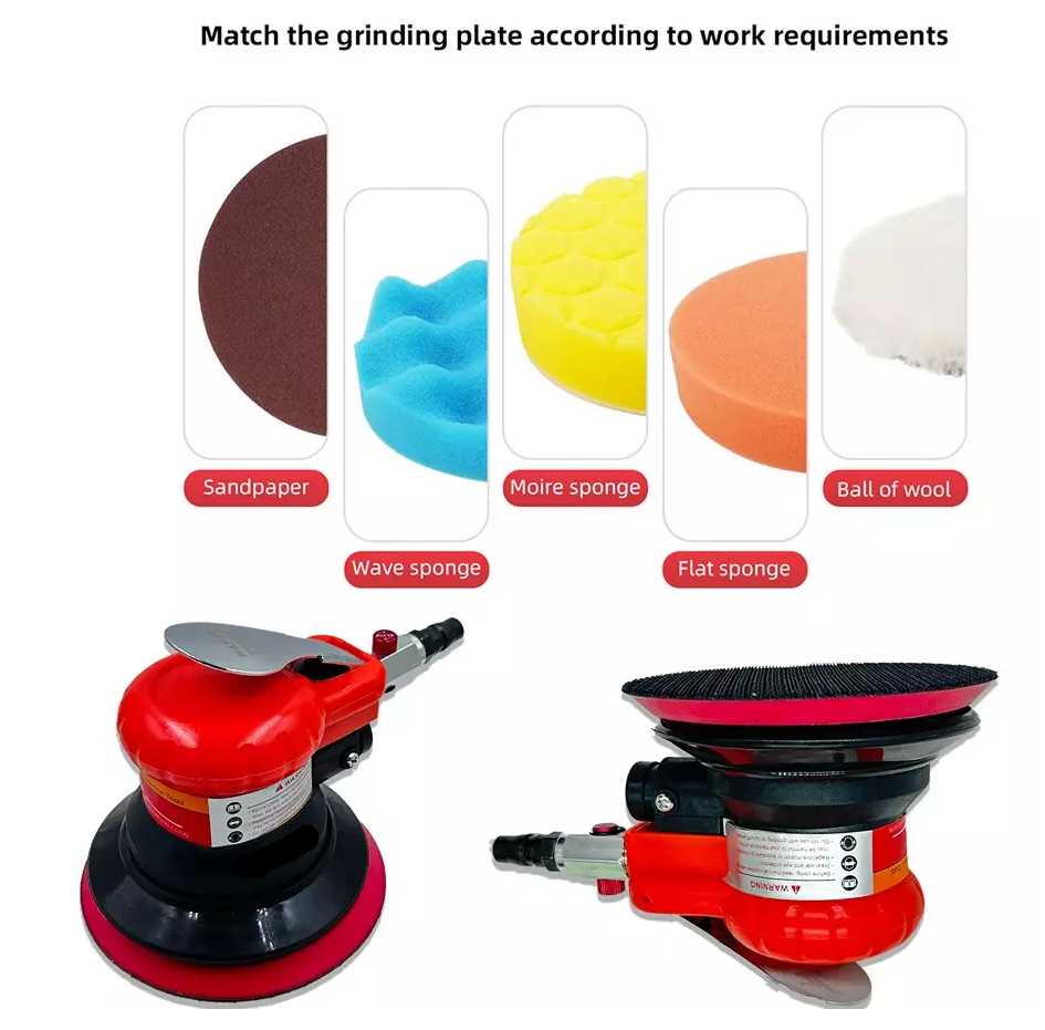 Random Orbital Air Sander 5" - Pneumatic