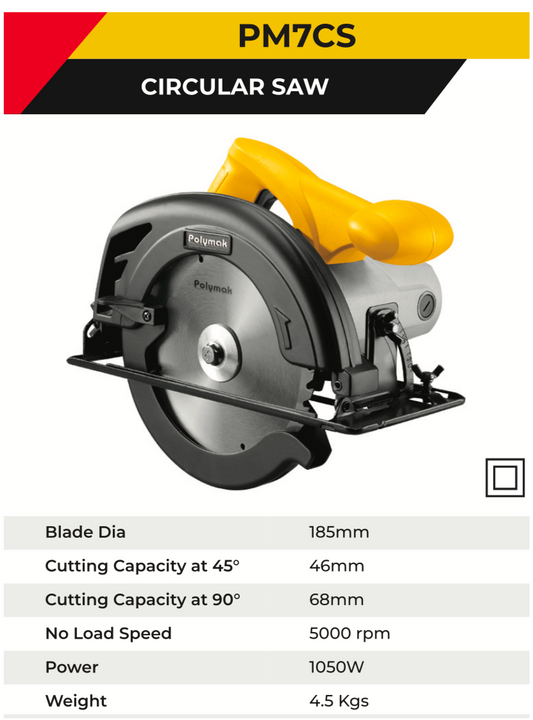 Circular Saw 7" - POLYMAK