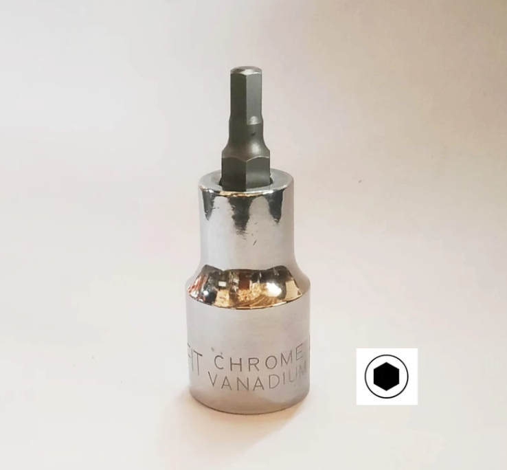 Hex Bit Socket - Square Drive