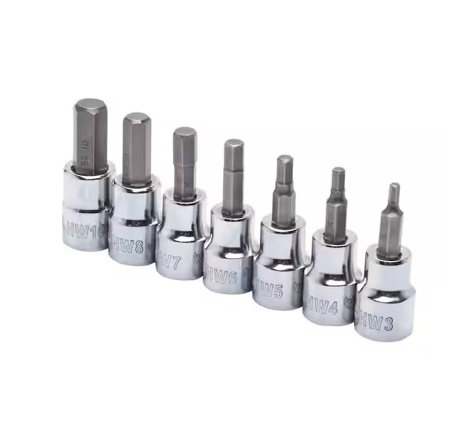 Hex Bit Socket - Square Drive