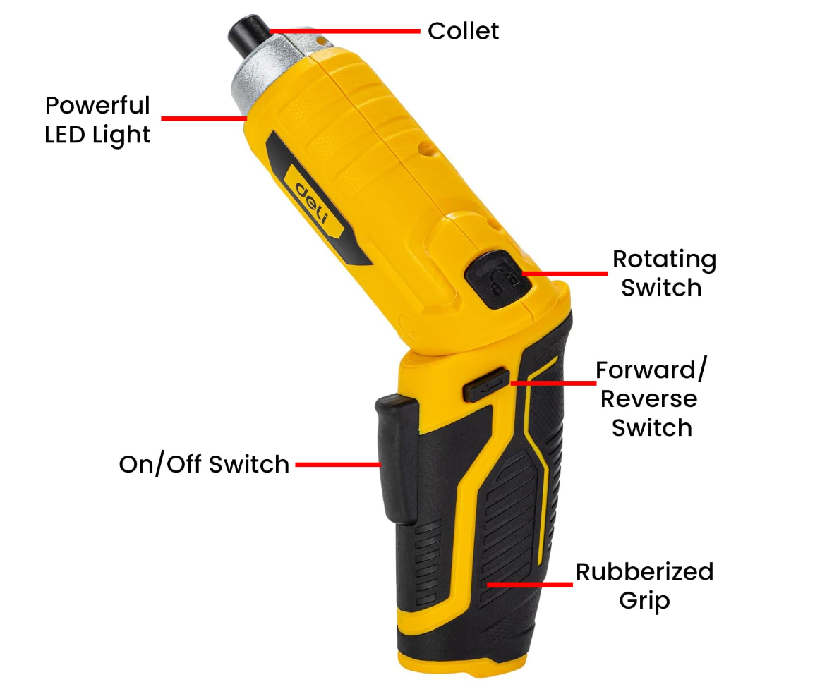Cordless Screw Driver 3.6V 3Nm 1.5Ah Li-ion