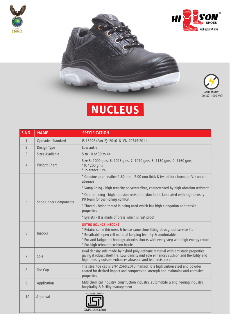 Safety Shoes HILLSON