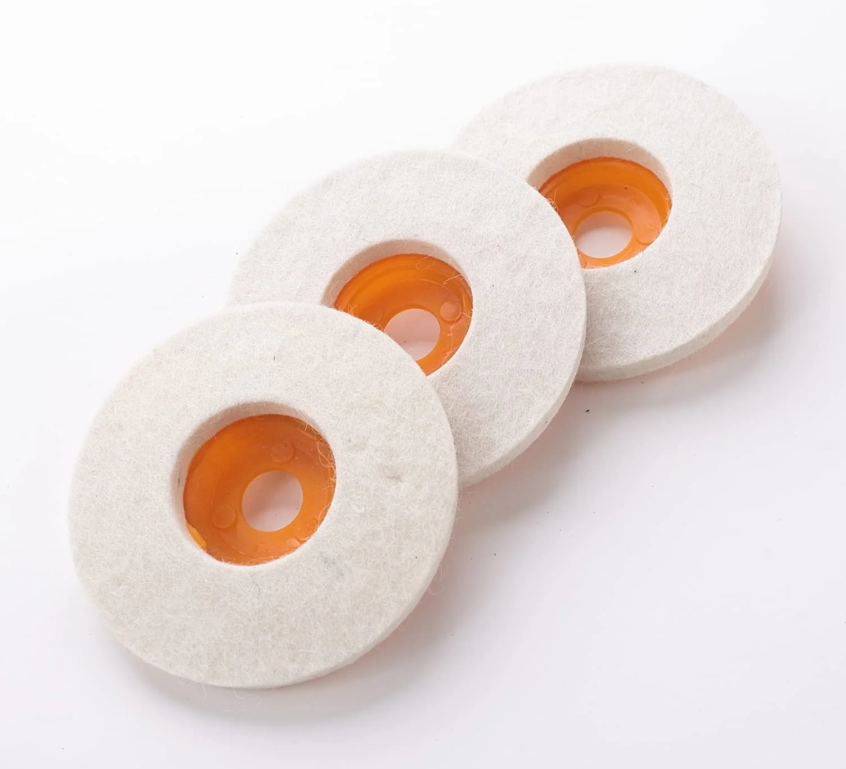 Wool Felt Buffing Wheel 4"